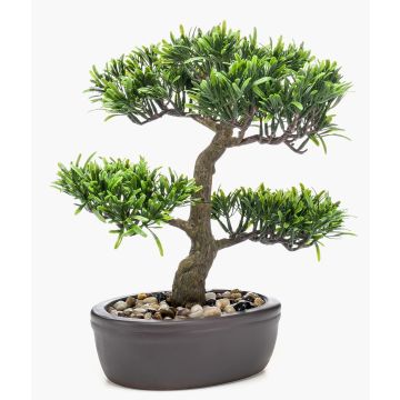 Plastový bonsai Podocarpus GOYA v misce, 30cm Plastový bonsai Podocarpus GOYA v misce, 30cm