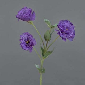 Umělá květina Lisianthus JENO, fialová, 70cm Umělá květina Lisianthus JENO, fialová, 70cm