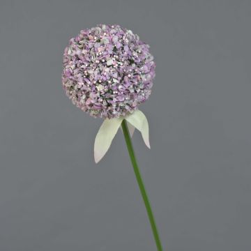 Umělé Allium DURBAN, světle fialové, 70cm, Ø9cm Umělé Allium DURBAN, světle fialové, 70cm, Ø9cm