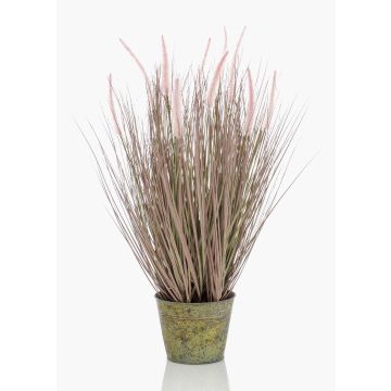 Umělá tráva dochan OVIDIO, zinkový květináč, zelená, 70cm Umělá tráva dochan OVIDIO, zinkový květináč, zelená, 70cm