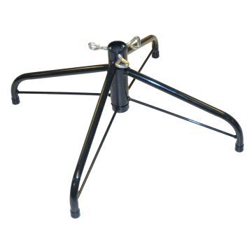 Stojan na vánoční stromeček DARKO vyrobený z kovu, skládací, modrošedý, Ø61cm