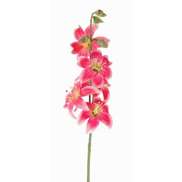 Umělá tygří lilie ASHANTI, fuchsiová, 60cm, Ø10cm Umělá tygří lilie ASHANTI, fuchsiová, 60cm, Ø10cm