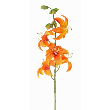 Umělá tygří lilie ASHANTI, oranžová, 60cm, Ø10cm Umělá tygří lilie ASHANTI, oranžová, 60cm, Ø10cm