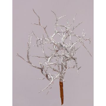 Umělý korál SPUNKY na zápichu, třpytky, stříbrná, 20cm Umělý korál SPUNKY na zápichu, třpytky, stříbrná, 20cm