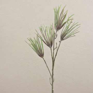 Umělá borovicová větev PEER, třpytky, zelená, 80cm