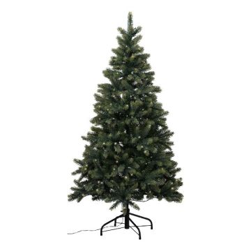 Umělá jedle CUNDAY, LED, 150cm, Ø85cm