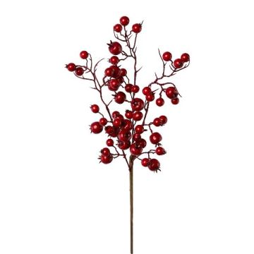 Umělá bramborová růže FRULKE se šípky, červená, 40cm Umělá bramborová růže FRULKE se šípky, červená, 40cm