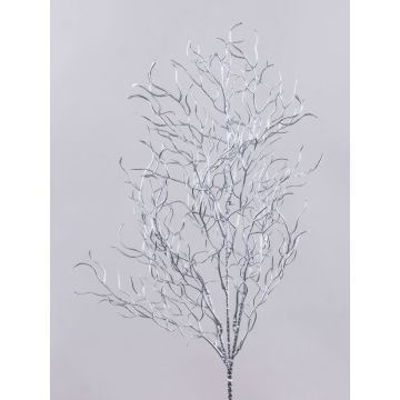 Dekorativní vrbová větvička DONATELLA, stříbrná, 70cm Dekorativní vrbová větvička DONATELLA, stříbrná, 70cm