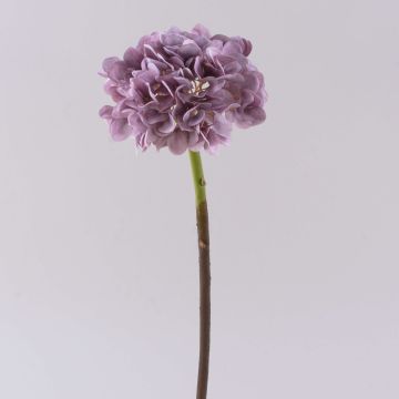 Umělá květina hortenzie MANDISA, růžová, 65cm