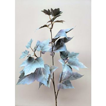 Umělá větev javoru BERKEL, zeleno-šedofialová, 90cm