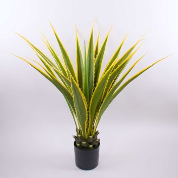 Umělá Agave furcraea gigantea CHERIE, zelenožlutá, 120cm Umělá Agave furcraea gigantea CHERIE, zelenožlutá, 120cm