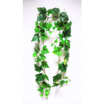 Umělý věnec z vinné révy TEKLINA, zelený, 150cm