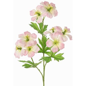 Umělá květina jeřáb ZEDENA, růžovo-krémová, 70cm, Ø6cm