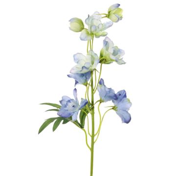 Umělé delfinium VAYA, modrobílá, 50cm, Ø5cm