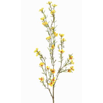 Umělý voskový květ NIANG, žlutý, 80cm, Ø1,5-2,5cm