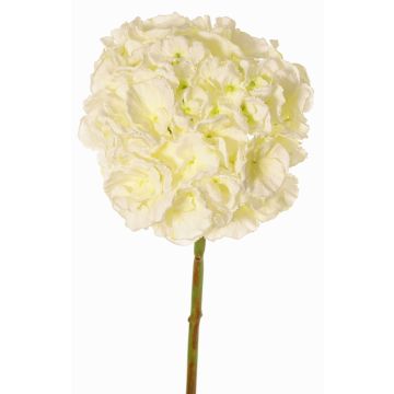 Umělá hortenzie LIRLAFY, bílo-zelená, 65cm, Ø20cm