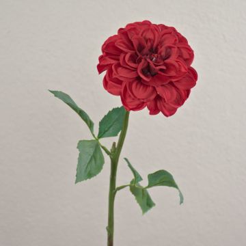 Umělá jiřina TINKALA, červená, 60cm, Ø11cm