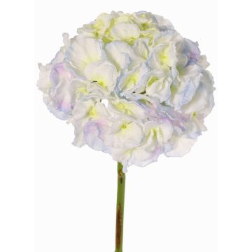 Umělá hortenzie LIRLAFY, světle modro-krémová, 65cm, Ø20cm