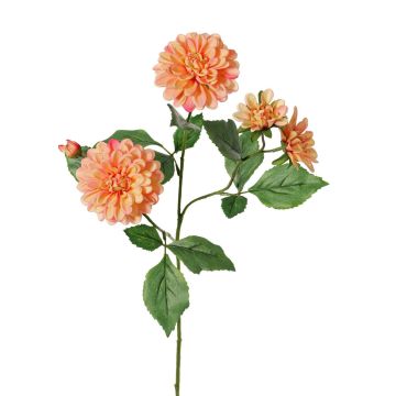 Umělá větvička jiřiny QUINKA, broskvová, 70cm Umělá větvička jiřiny QUINKA, broskvová, 70cm