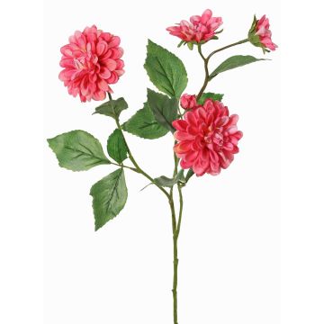 QUINKA umělá větev jiřiny, fuchsiová, 70cm QUINKA umělá větev jiřiny, fuchsiová, 70cm