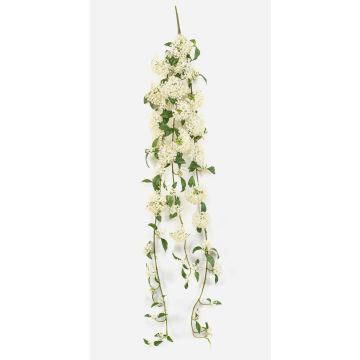 Umělá spirea WENLAR, tyč, závěsná, bílá, 110cm