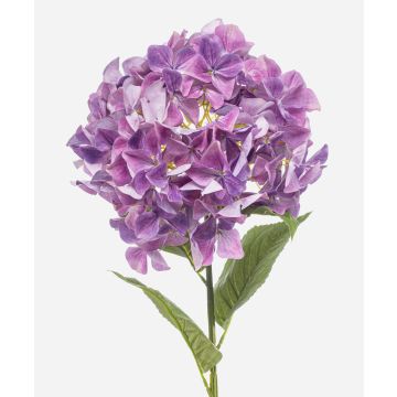 Umělá hortenzie BRITTANY, fialová, 90cm