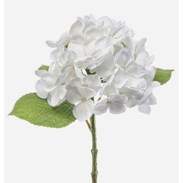 Umělá hortenzie EXORIN, bílá, 45cm