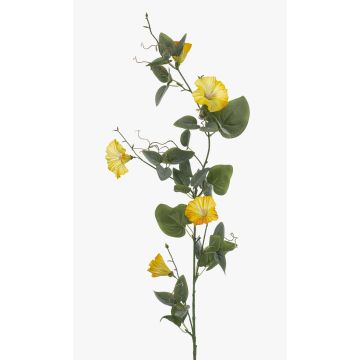 Dekorativní nálevkovitá větvička FAXLEN, žlutá, 110cm