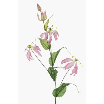Umělá větvička Gloriosa KEXROL, světle růžová, 105cm Umělá větvička Gloriosa KEXROL, světle růžová, 105cm