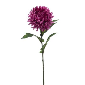 Umělá chryzantéma SAXLER, fialová, 55cm
