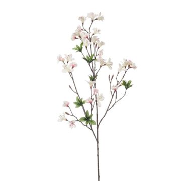 Dekorativní větev azalky FLIRKA, krémově růžová, 90cm