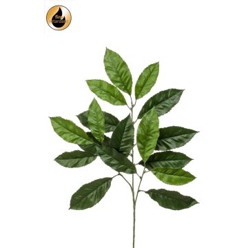 Dekorativní větvička ořešáku BANIESA, nehořlavá, zelená, 70cm