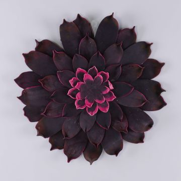 Umělý květ kamélie STEINKA, tmavě fuchsiový, Ø40cm