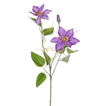 Umělý plamének plotní DORAN, lila, 75cm, Ø11-13cm
