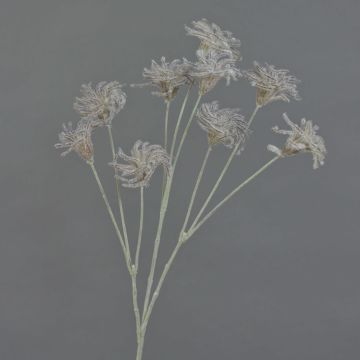 Umělý plamének plotní HARWAY, tmavě hnědý, 70 cm