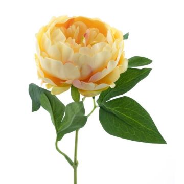 Umělá pivoňka TALFY, žlutá, 35cm Umělá pivoňka TALFY, žlutá, 35cm