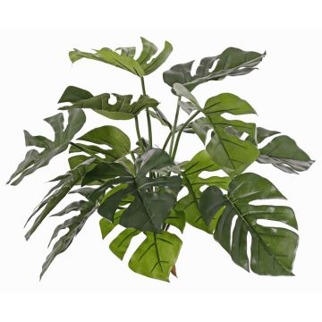 Umělá monstera deliciosa NIALL, zápich, pro interiér i exteriér, nehořlavý, 45cm