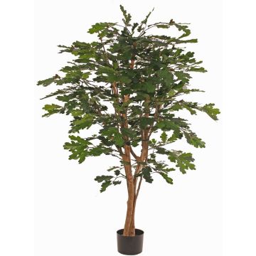 Umělý dub KELFHY se žaludy, přírodní kmeny, zelený, 180cm Umělý dub KELFHY se žaludy, přírodní kmeny, zelený, 180cm