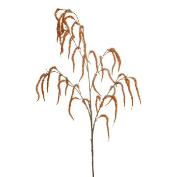 Umělá větvička amarantu PIATRA s květy, oranžová, 100 cm Umělá větvička amarantu PIATRA s květy, oranžová, 100 cm
