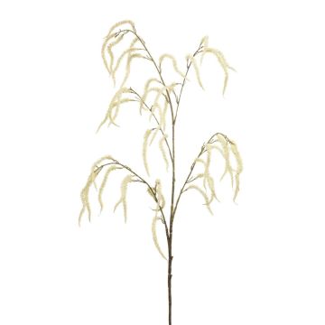 Umělá větvička amarantu PIATRA s květy, krémová, 100 cm Umělá větvička amarantu PIATRA s květy, krémová, 100 cm