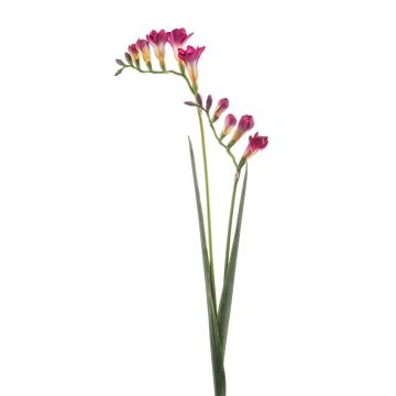 Umělá větvička frézie SVERINA, růžová, 80 cm