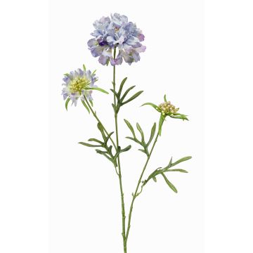 Textilní květina scabiosa MONTIE, fialovomodrá, 75cm