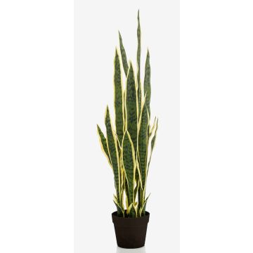 Umělá Sansevieria ELENE, zeleno-žlutá, 95cm
