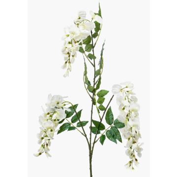 Umělá větev vistárie ONORATO s květy, krémová, 70cm Umělá větev vistárie ONORATO s květy, krémová, 70cm