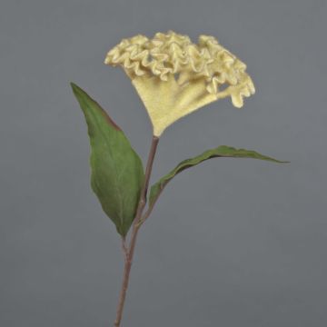 Textilní kohoutek BONARES, béžový, 60cm