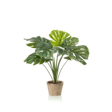 Umělý filodendron monstera deliciosa BRITI, terakotový květináč, 60cm Umělý filodendron monstera deliciosa BRITI, terakotový květináč, 60cm