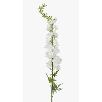 Textilní delfinium SZILVIA, bílé, 130cm