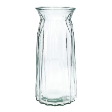 Skleněná váza RUBIE, čirá, 24 cm, Ø 11 cm Skleněná váza RUBIE, čirá, 24 cm, Ø 11 cm