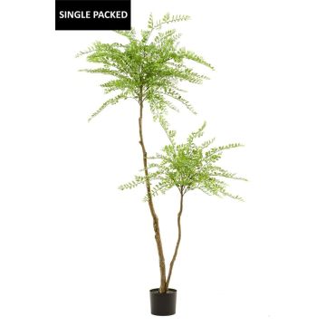 Umělý stromek na provázku GUSHYN, umělý kmen, zelený, 190cm