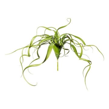 Umělý sukulent Tillandsia streptophylla KRIFT, tyč, zelená, 65cm